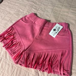 Boutique Shorts Pink Western